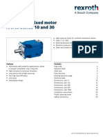 Axial Piston Fixed Motor A4FM Series 10 and 30: RE 91120/2020-04-03 Replaces: 04.2000