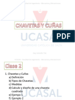 Clase Nro 2 - Chavetas y Cuñas - 1era Parte