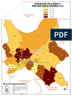 POBLACION DE 6 O MAS QUE HABLA ESPANOL - Cochabamba