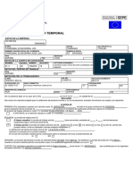 Contrato de Trabajo Temporal: Cif/Nif/Nie 72460454N