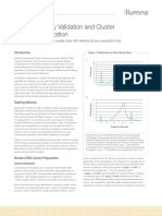 Nextera Library Validation and Cluster Density Optimization