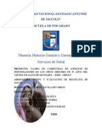 Coberturas de inmunizaciones en niños menores de 05 años