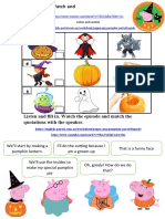 Pumpkin Party Peppa Pig Fun Activities Games - 129638