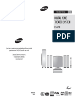 Digital Home Theater System: ENG Instruction Manual