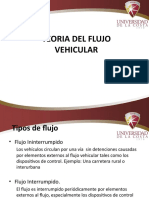 Teoria Del Flujo Vehicular