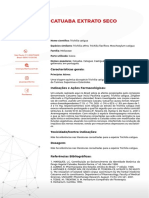 Catuaba Extrato Seco - Nova Literatura PDF