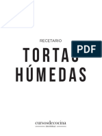 Recetario para Tortas Húmedas