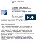 Archives of Suicide Research