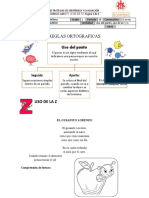 LC 02-19 Uso Del Punto, La Z y La C