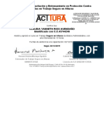 Certificado - AIR - MED52497 - Trabajo en Alturas PDF