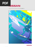 NEWSLETTER DA NISSAN DESIGN - VOLUME 13