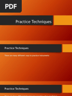 Practice Techniques PDF