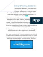 Cultura Organizacional Disney