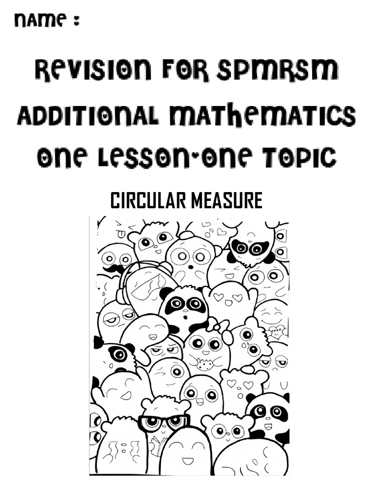 Circular Measure | PDF