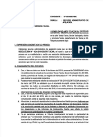 PDF Expediente N 201900027085 Sumilla Recurso Administrativo de Apelacion - Compress