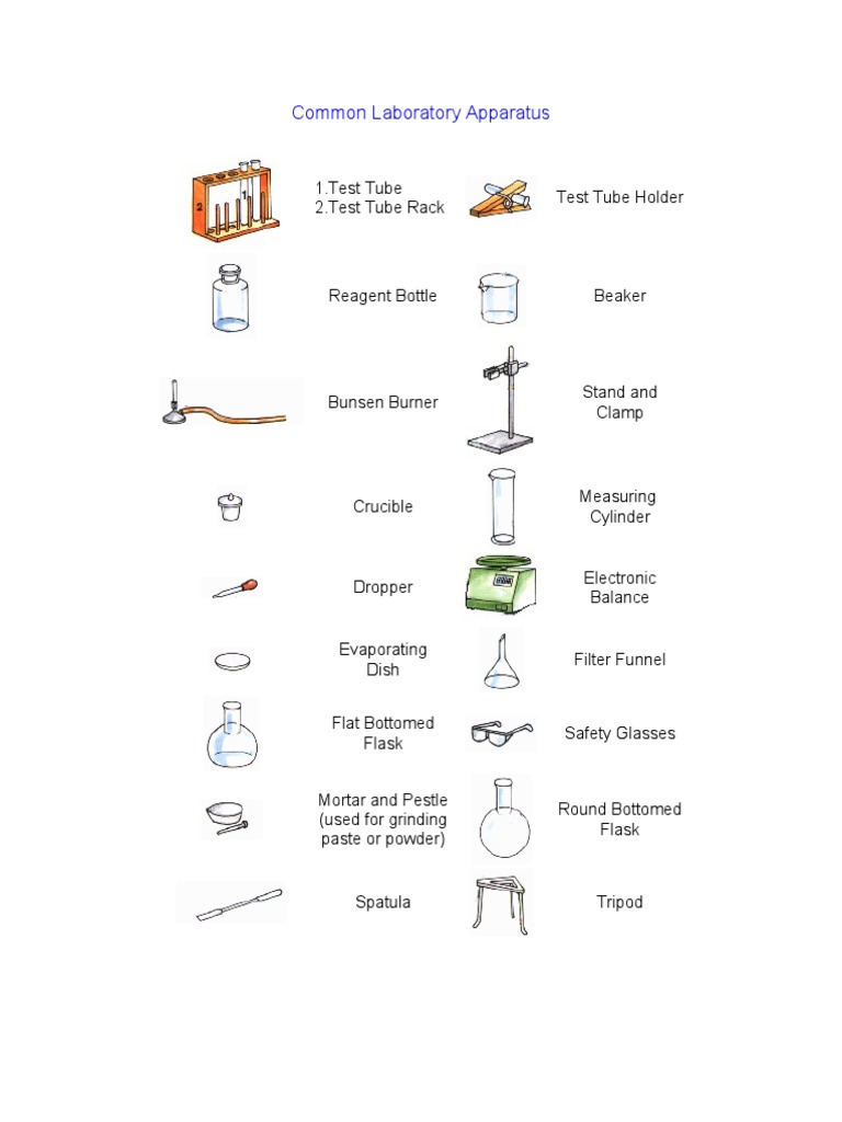 Common Laboratory Apparatus