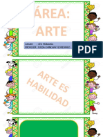 Área de Arte Cuarto Grado