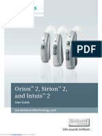 Orion 2, Sirion 2, and Intuis 2: User Guide