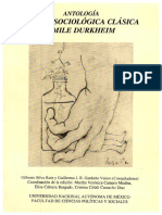 Antología de Teoría Sociológica Clásica Émile Durkheim PDF