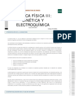 Química Física Iii: Cinética Y Electroquímica: Asignatura de Grado