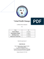 Virtual Health Manager Software Project