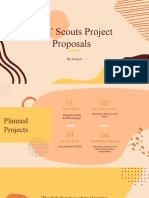 Girls' Scouts Project Proposals: By: Group 4