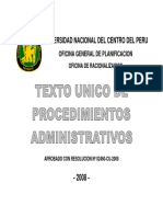 Texto Único de Procedimientos Administrativos - TUPA 2008.pdf