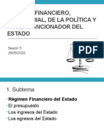 Sesion 5 Régimen Financiero, Patrimonial, de La Política