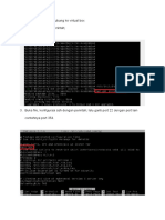 Pastikan DVD 1 Terhubung Ke Virtual Box Install SSH Dengan Perintah