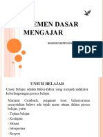 Elemen Dasar Mengajar