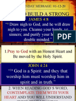 How To Build A Strong Relationship With God