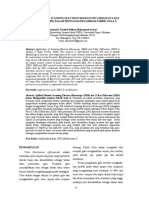 Aplikasi Metode Scaig Electro Microscopy (Sem) Da X-Ray Diffractio (XRD) Dalam Megaalisis Limbah Pabrik Gula X