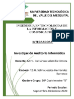 Investigacion Auditoria Informatica