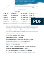 PAST SIMPLE TENSE Terminado