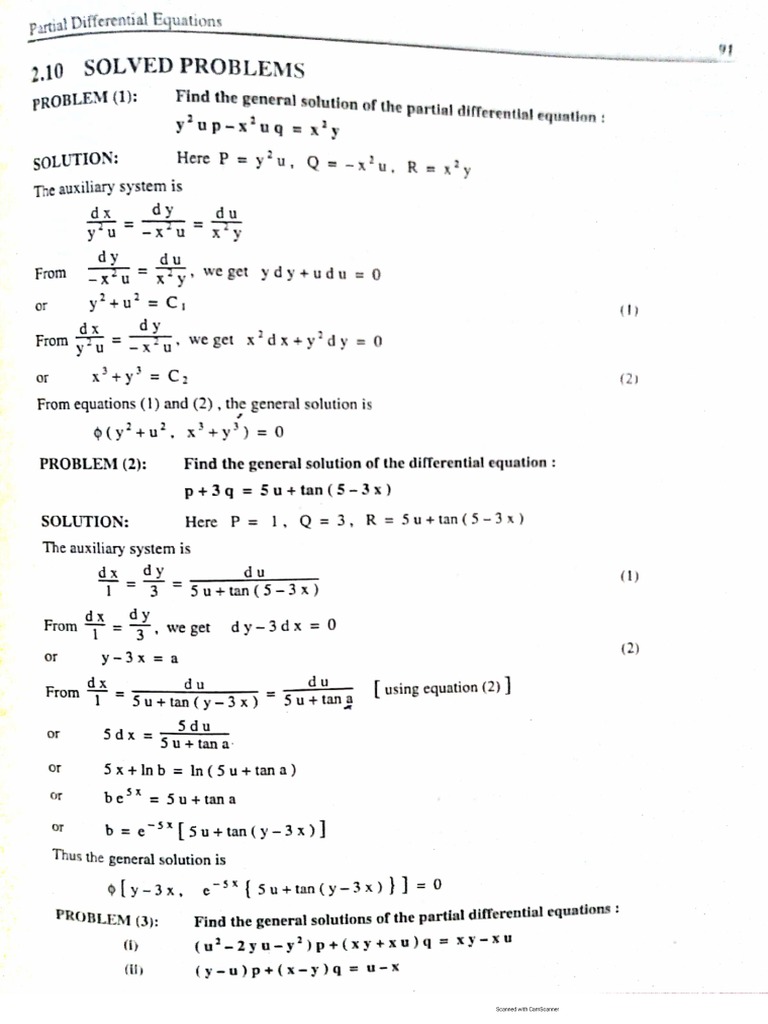 Chap 2 Problems Pde Pdf