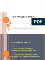 PPT Penawaran Pasar