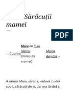 Mara - Sărăcuții Mamei-Text PDF