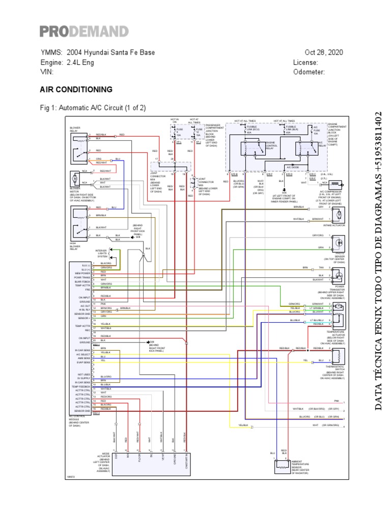 2004 Hyundai Santa Fe Base | PDF | Automotive Industry | Motor Vehicle