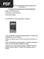 Problem Solving and Program Design Programming.docx