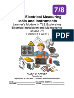 TLE Exploratory EIM7-8 - q1 - Mod3w3 - Carry Out Measurements Andcal - v1
