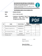 Lembar Penyerahan Karya Tulis Ilmiah