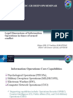 Legal Dimensions of Information Operations