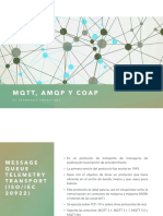Presentacion - MQTT, AMQP, y CoAP PDF