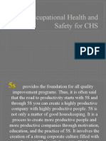 5S and Occupational Health and Safety For CHS