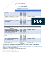 Critique Paper: Assessment Checking List