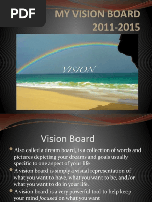 vision board