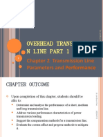 Overhead Transmissio N Line Part 1: Chapter 2 Transmission Line Parameters and
