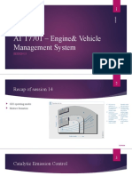 AT 17701 - Engine& Vehicle Management System: Session 15