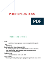 Perhitungan Dosis