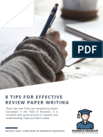8 Tips Review Paper Writing